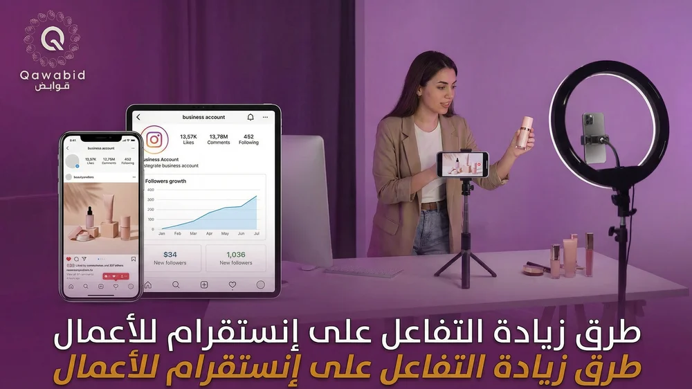 طرق زيادة التفاعل على إنستقرام للأعمال