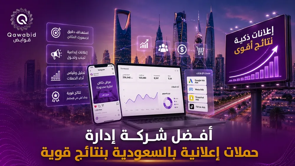 أفضل شركة إدارة حملات إعلانية بالسعودية بنتائج قوية