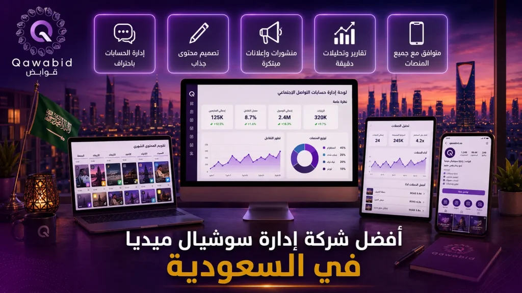 أفضل شركة إدارة سوشيال ميديا في السعودية
