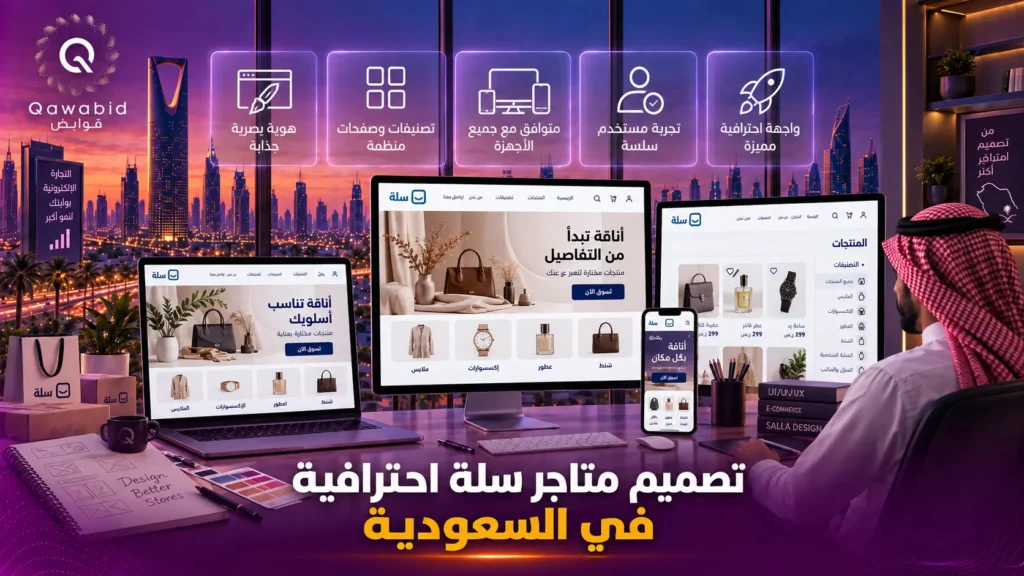 تصميم متاجر سلة احترافية في السعودية